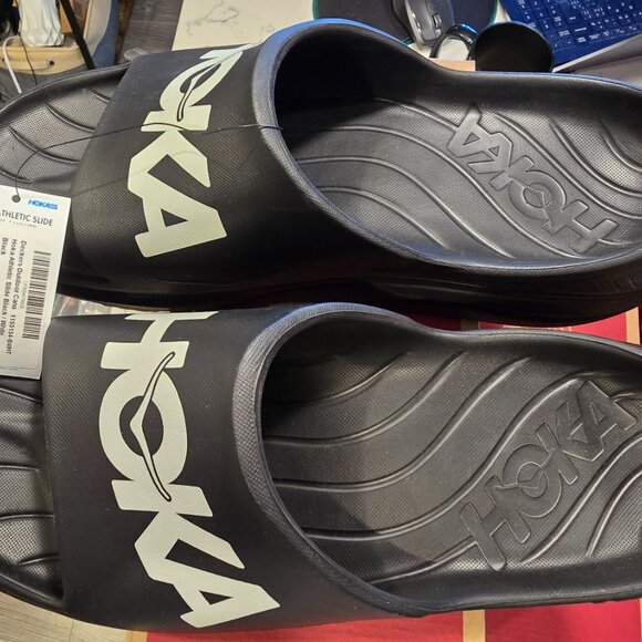 HOKA One One Ora Recovery Slide Back Men's Size 11 Slippers Rest RnR Shoes NEW - Picture 2 of 11
